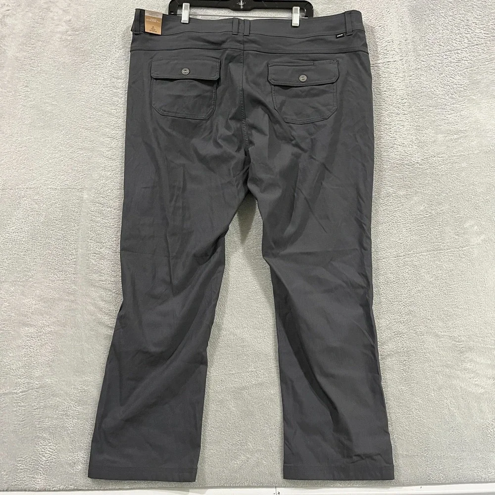 prAna Halle Pants Plus 2 Women's Size 20W Straight Drawstring Hiking Trail Coal